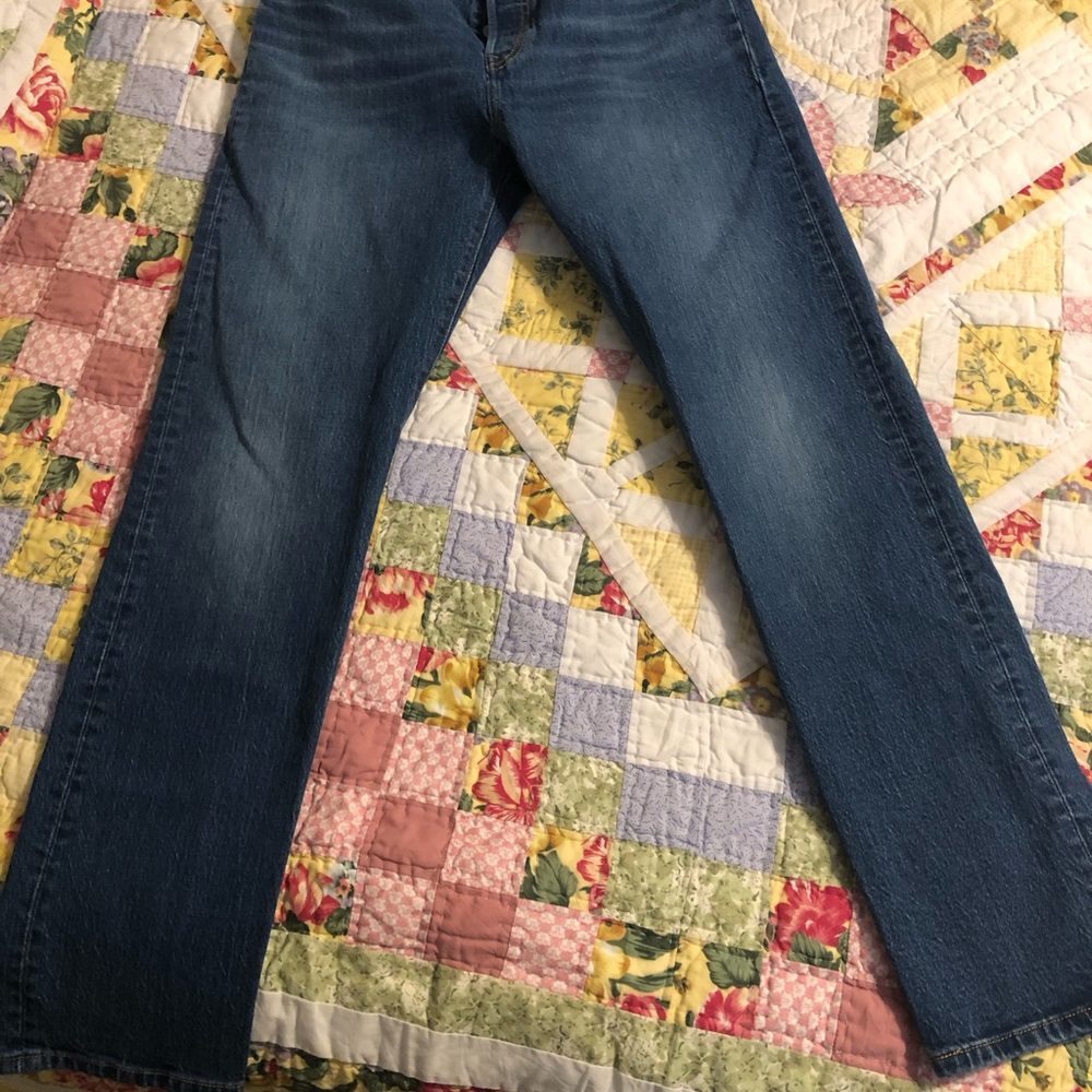 Levi’s 501 button fly jeans